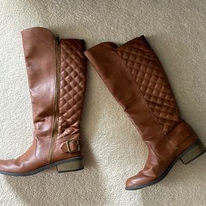 Brown Leather Boots